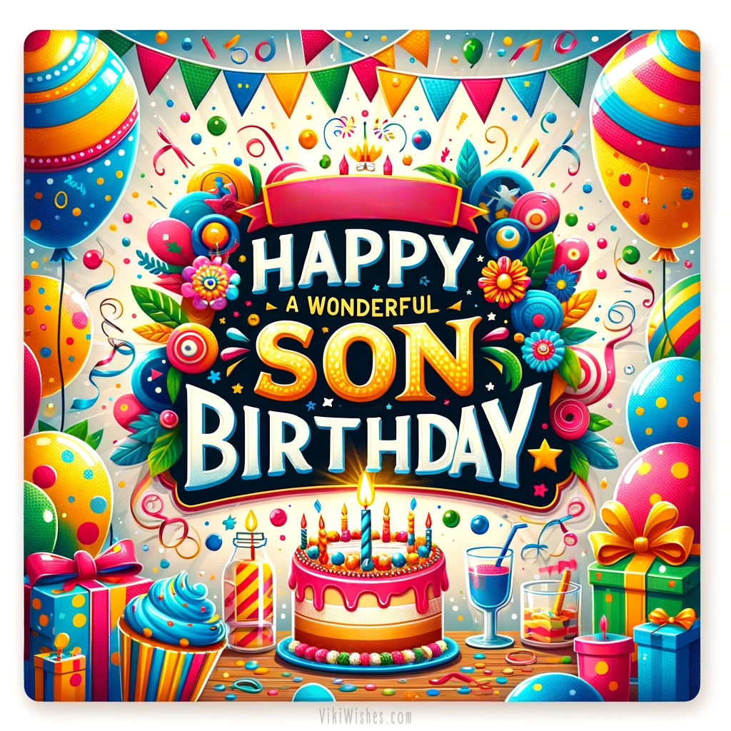 Happy birthday to a wonderful son, image