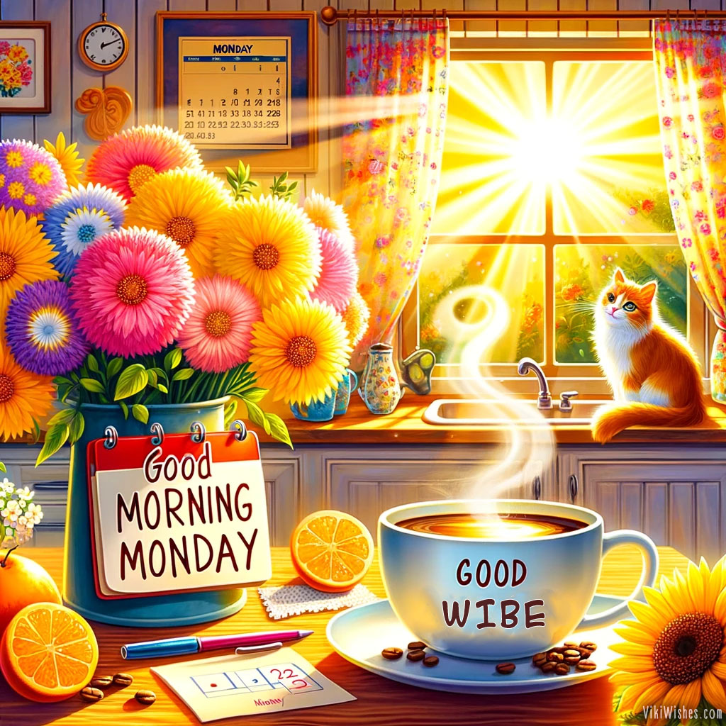 Good Morning Monday Blessings Images Quotes VikiWishes