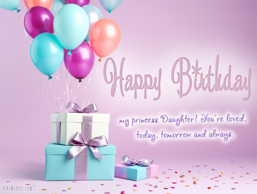 Happy Birthday Wishes for Daughter