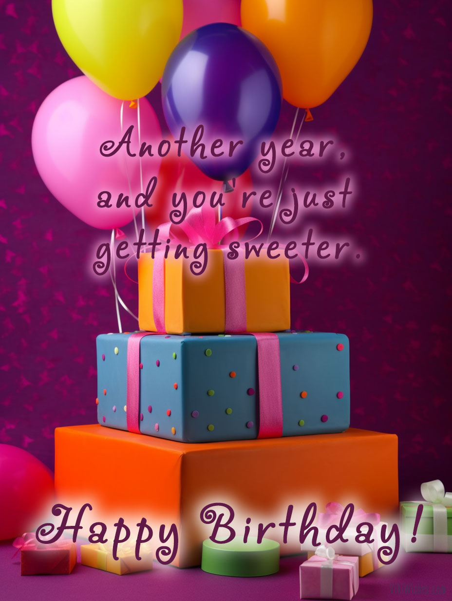 Bright Birthday Greetings Image